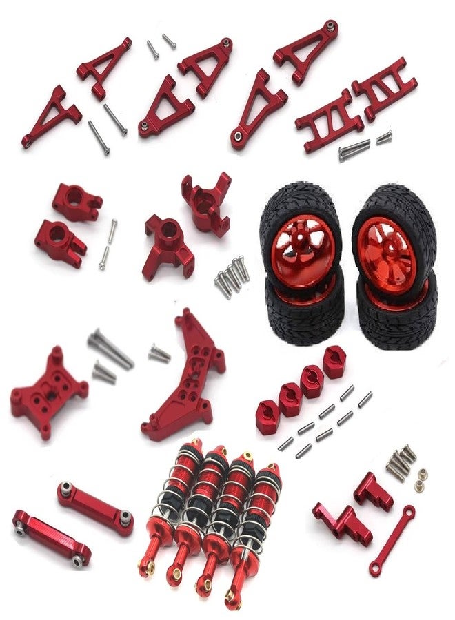 ZDingTech Upgrade Metal RC Parts for 1/14 MJX Hyper Go 14301 14302 14303 Parts,for Hyper GO 14301 Upgrade Parts 14302 14303 Upgrade All Metal Kit 13-in-1 - Image 1